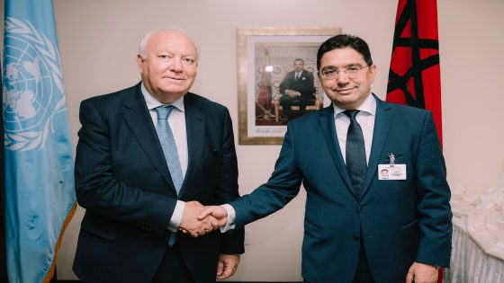 *السيد بوريطة يتباحث في نيويورك مع رئيس الدورة الـ77 للجمعية العامة للأمم المتحدة*